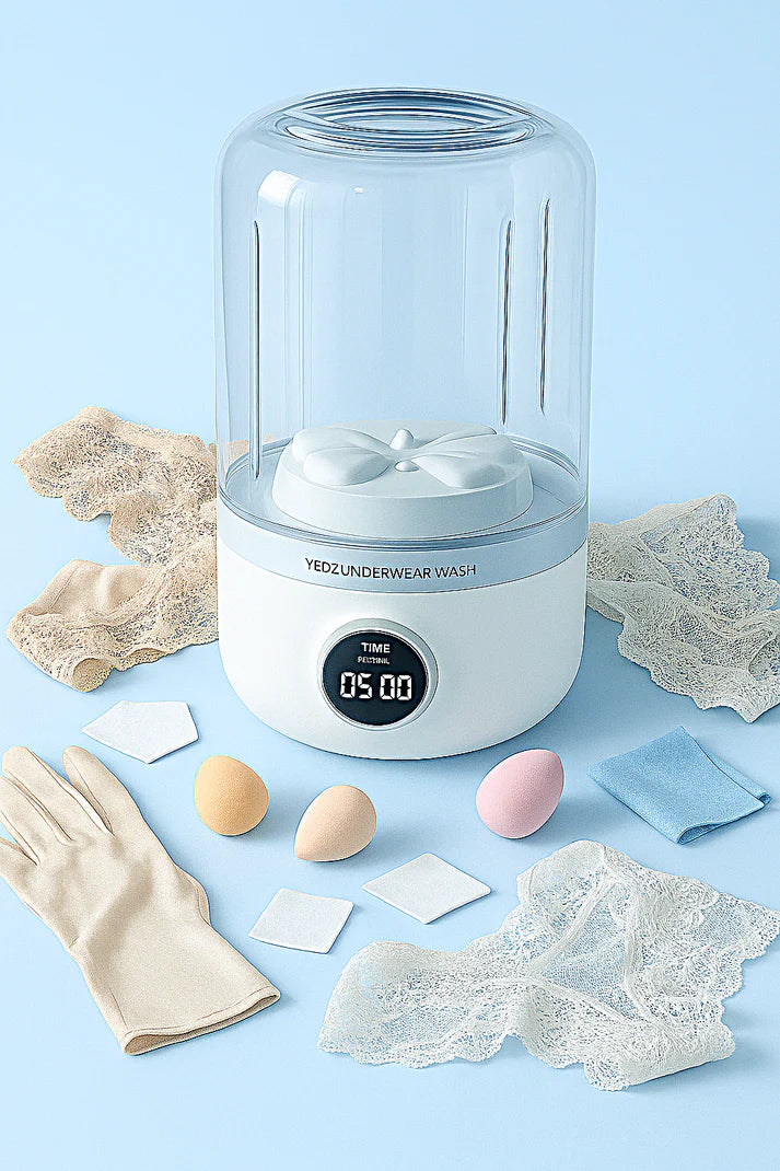 Mini Lavadora Portátil – Lava tu ropa en cualquier lugar (1L)