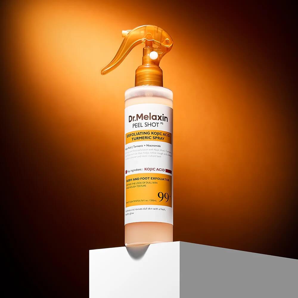 Peel Shot – Spray Corporal Exfoliante con Ácido Kójico y Cúrcuma