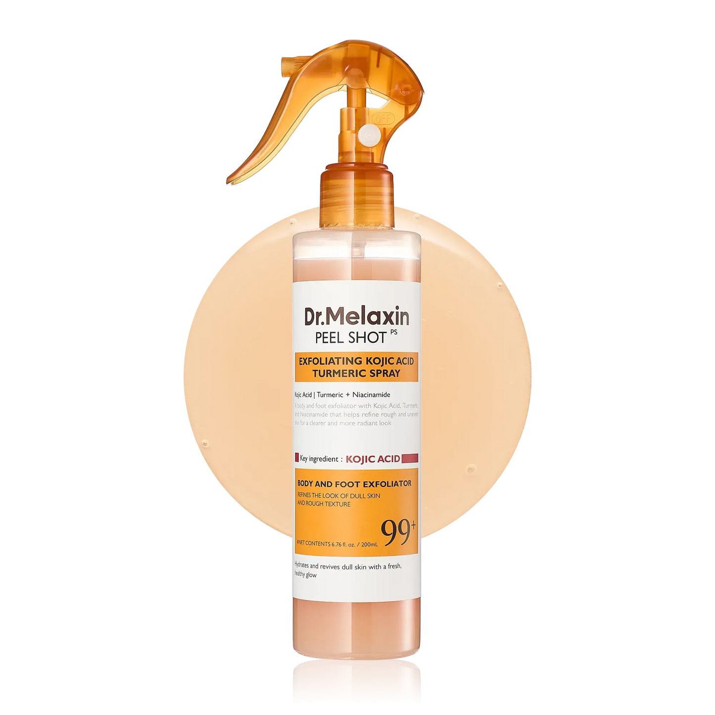 Peel Shot – Spray Corporal Exfoliante con Ácido Kójico y Cúrcuma